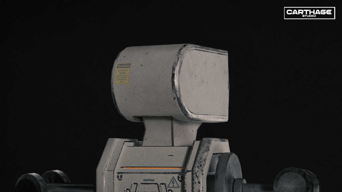 Security Robot NPC Bundle – 5 Rigged Game-Ready Characters