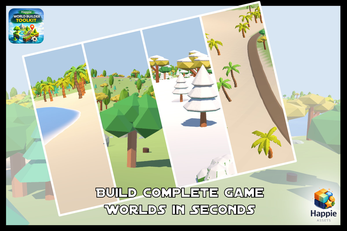 World Builder Toolkit – Terrain Generator & Prefab Painter