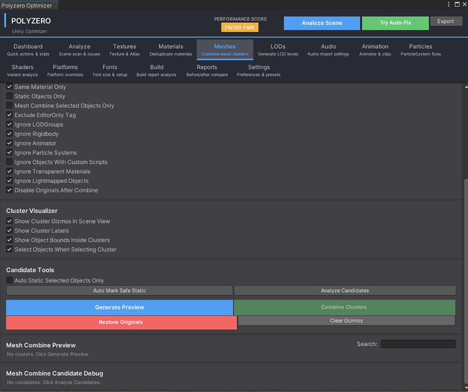 Optimizer – All-in-One Performance Toolkit