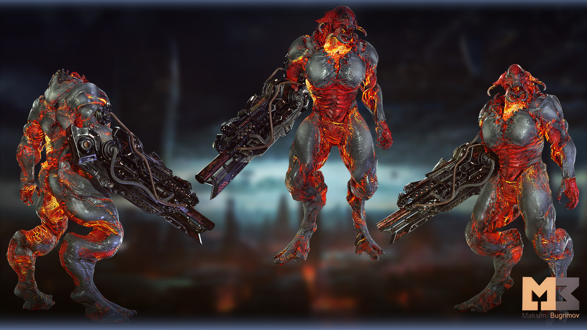 Character Alien Warrior 05