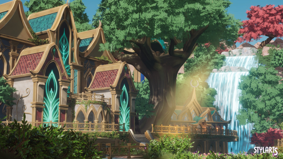 Stylized Elven Valley