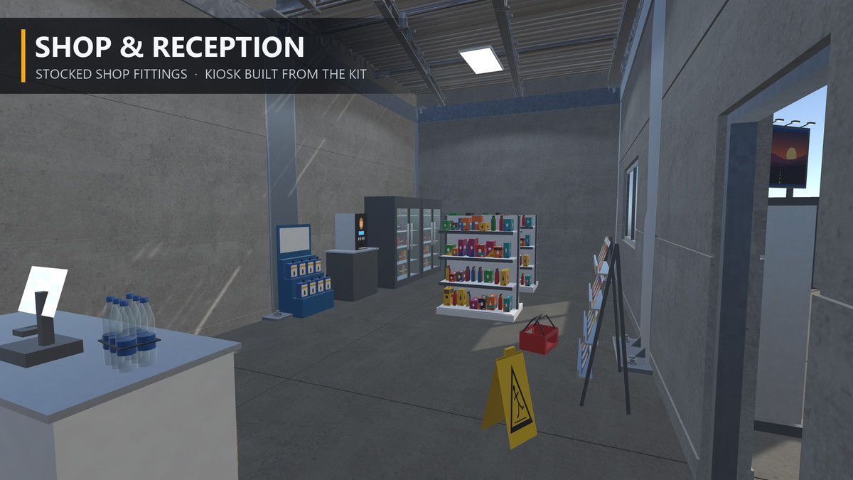 Highway Service & Rescue — Service Station, Vehicles & Staff