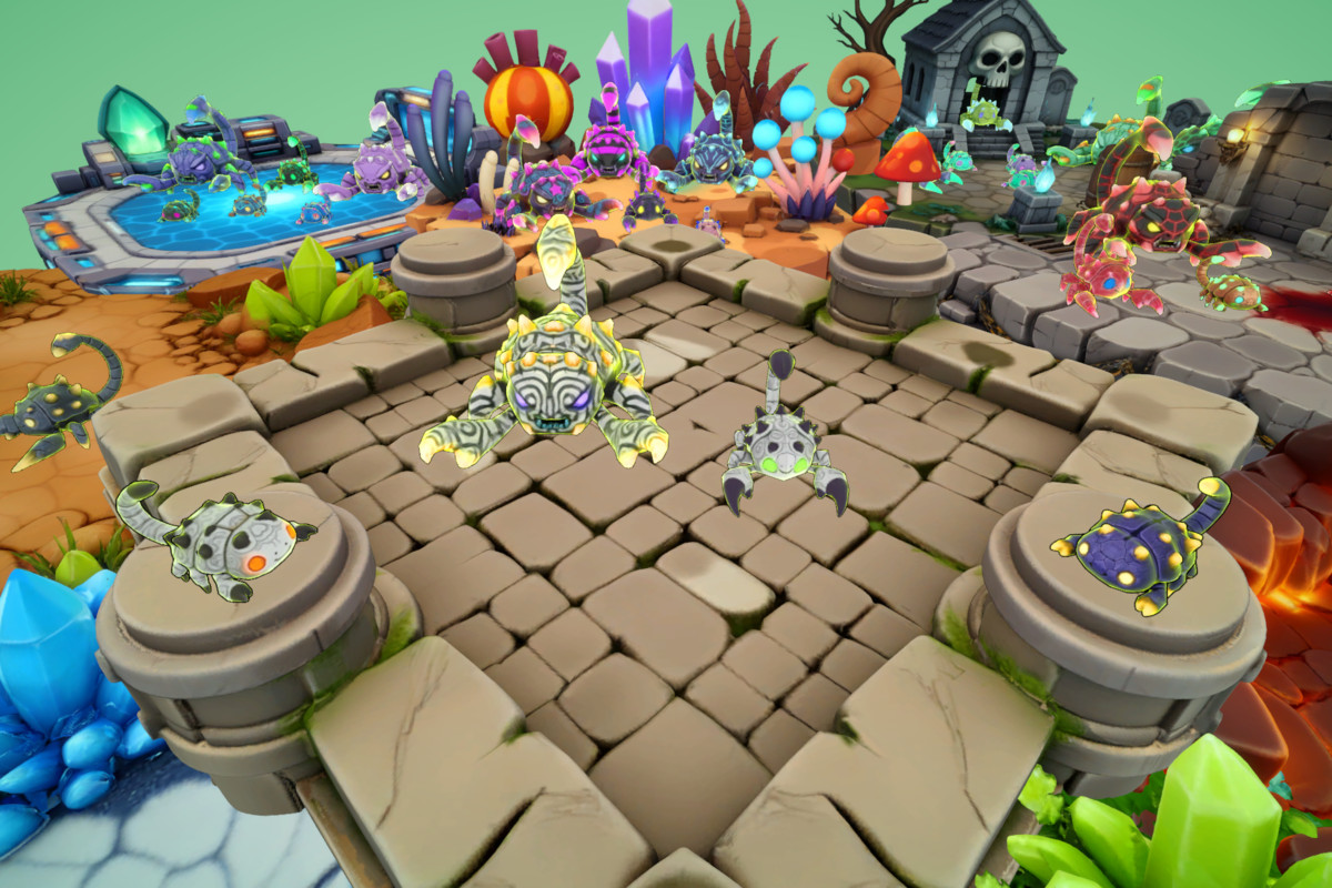 Fantasy Monster Evolution Pack 10-11–12 – Game Ready Creatures | PixeliusVita