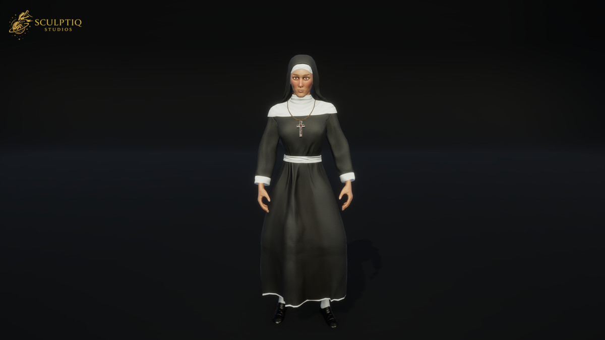 Nun / Possessed Nun - Dual Form Character