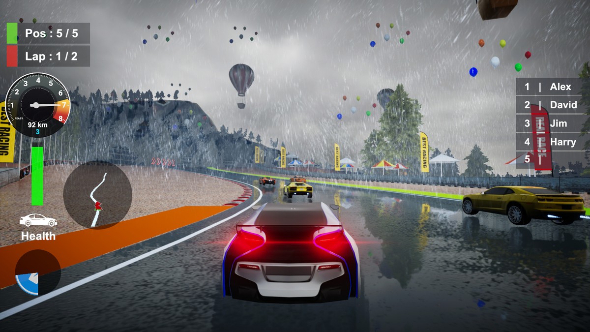 Mobile Racing Game