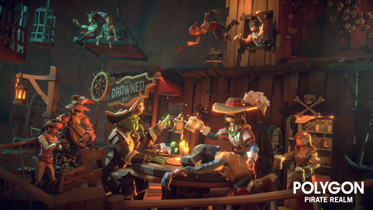 POLYGON - Pirate Realm - Art by Synty