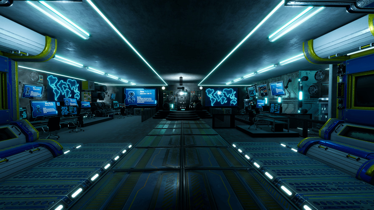 SciFi Control Room (URP)