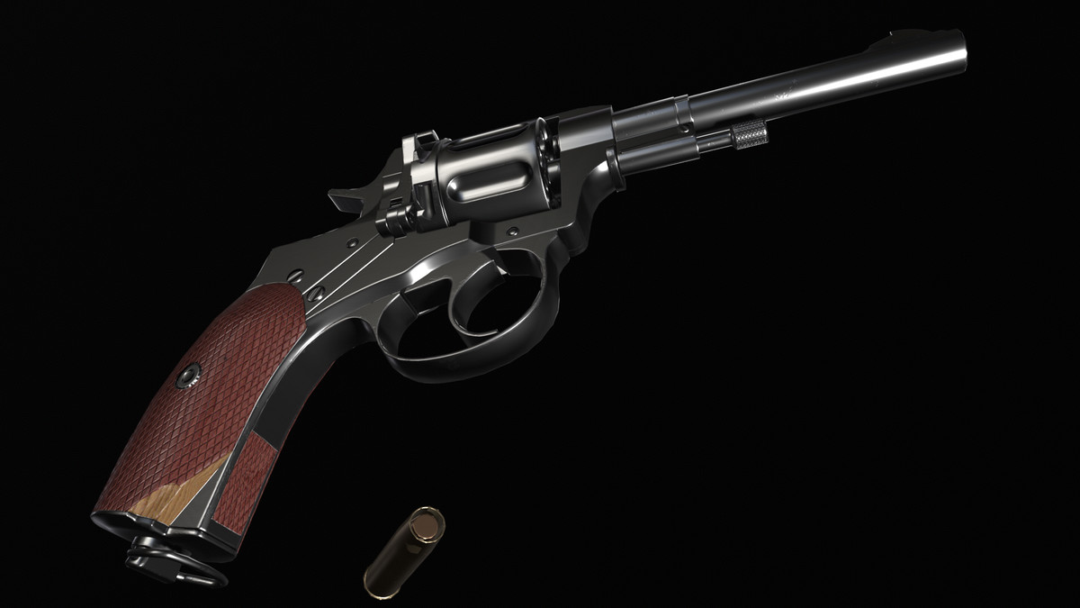 Old Military Revolver