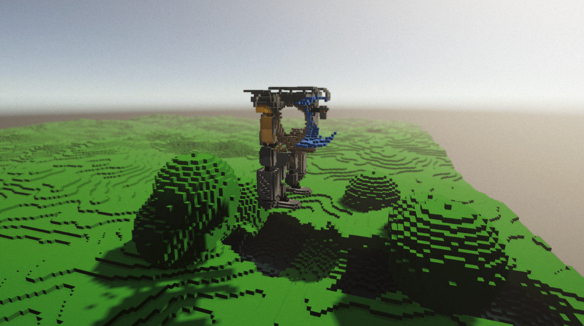 Raymarch Voxel Engine