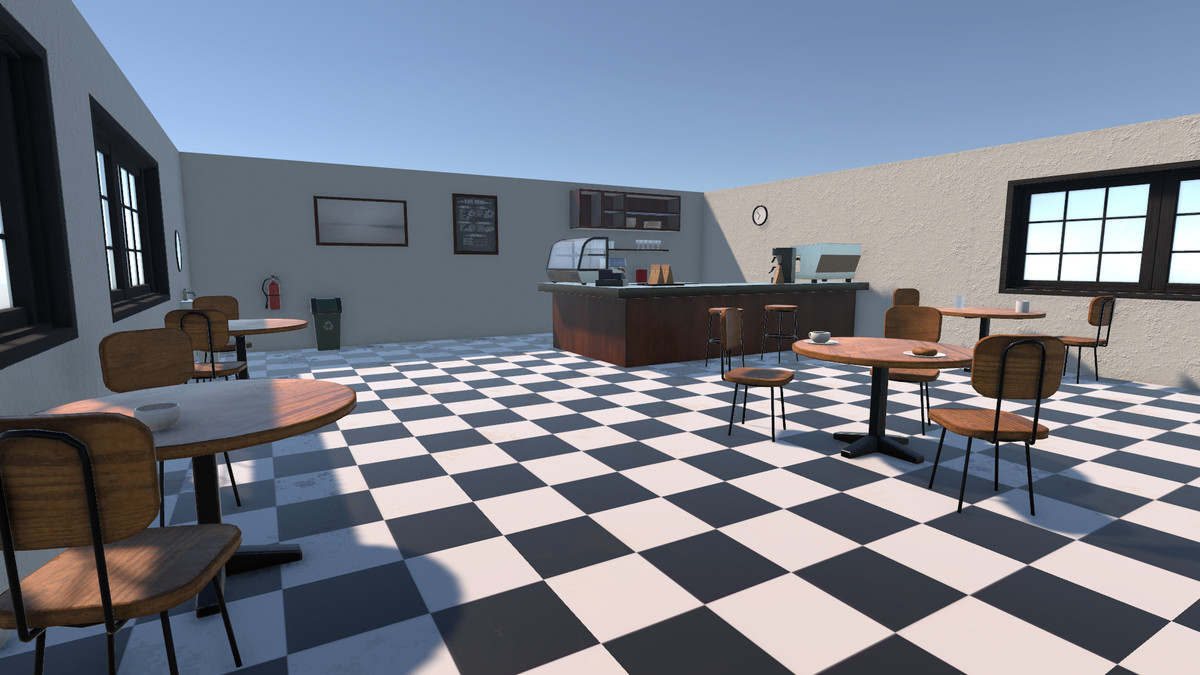 Cozy Cafe Interior