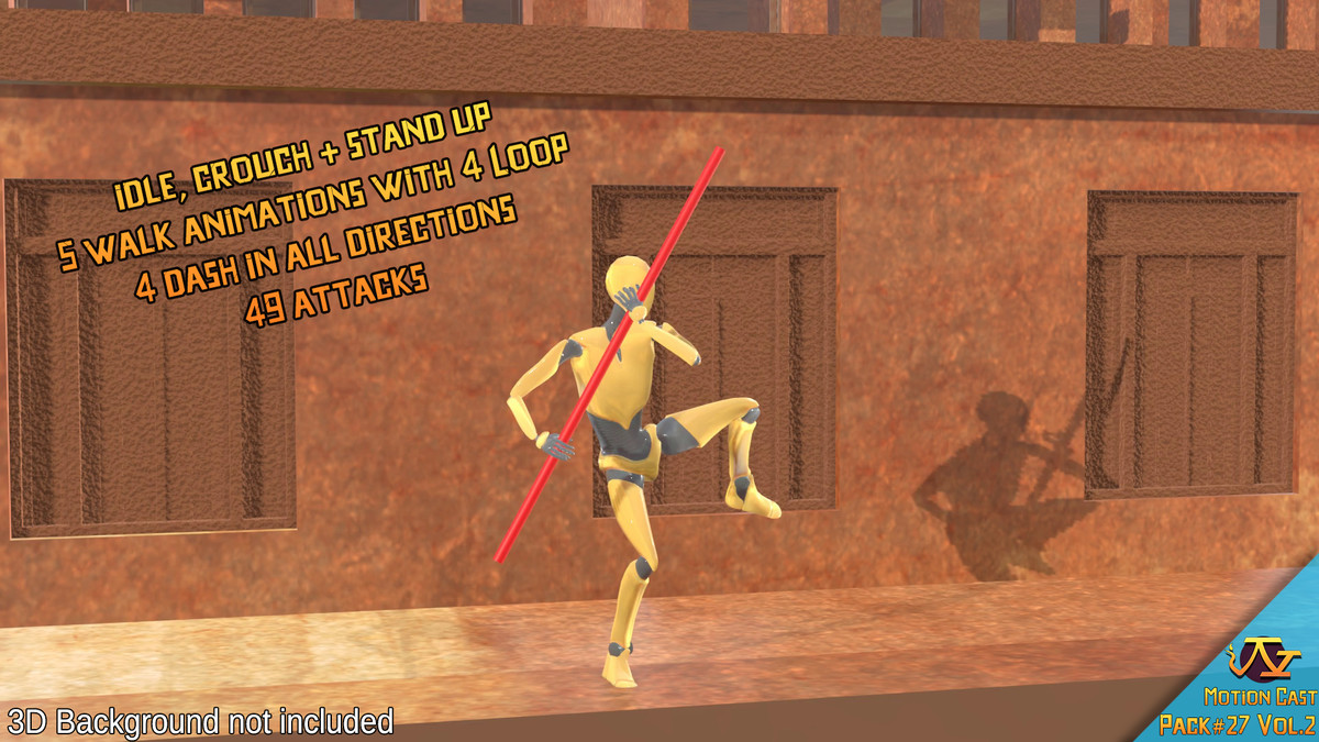 Gunshu animations (Motion Cast#27 Vol.2)