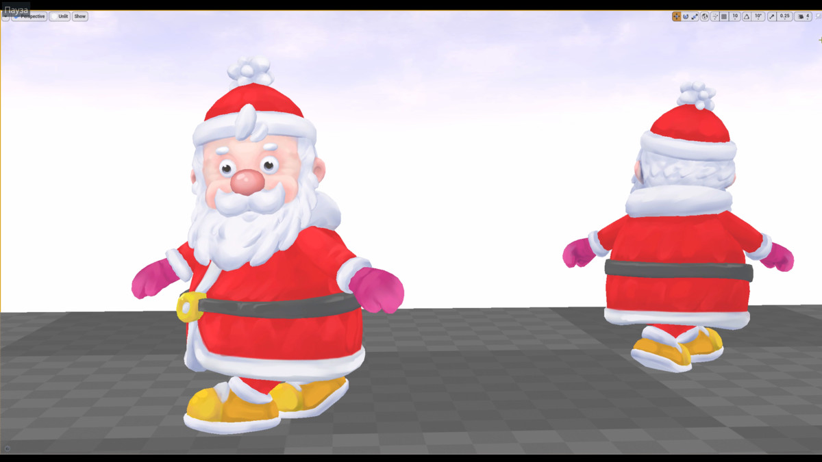 santa claus 24 animations