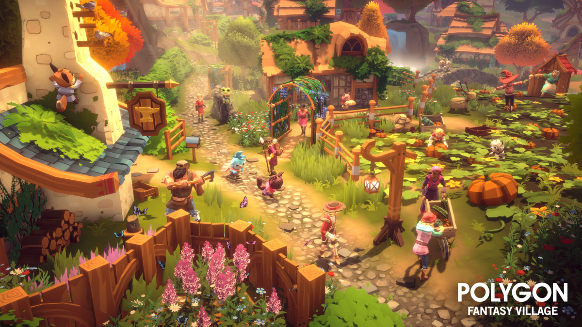 POLYGON - Fantasy Village - Art by Synty, image 13
