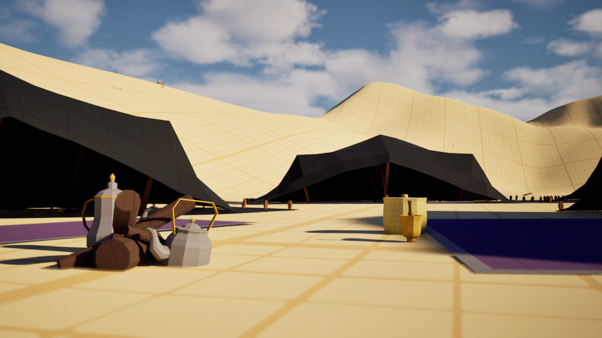Desert Blockout Kit – 236 Modular Assets | Villages, Temples & Open Worlds