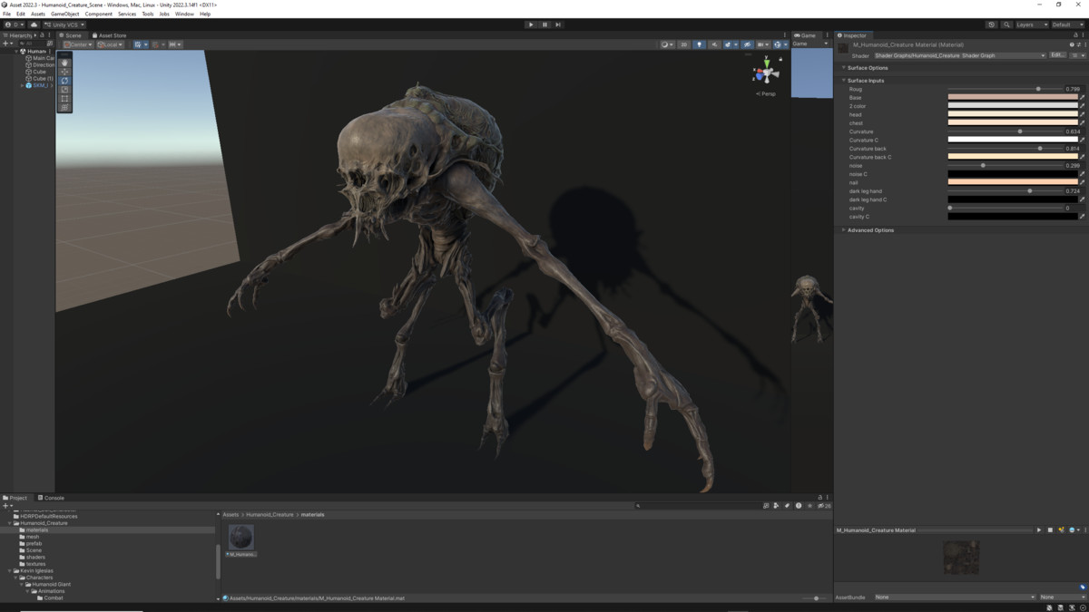 Humanoid Creature - Customizable Horror Enemy