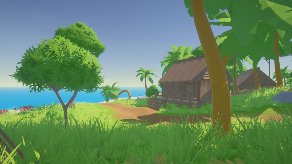 VERDANT Low Poly Tropical Island Modular Village