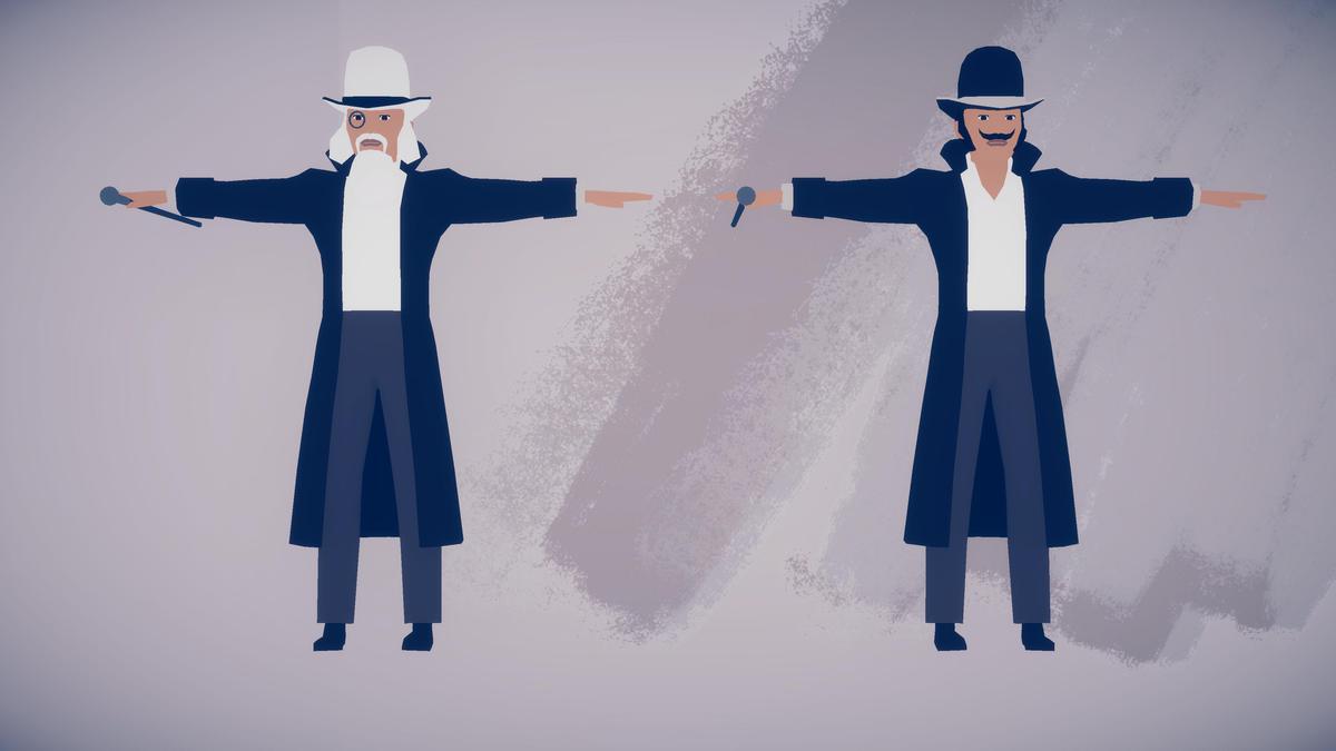 Victorian Citizens | 3D Stylized Modular Low Poly Characters