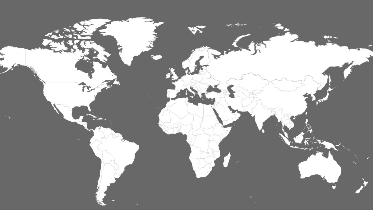 World Map 2D – Interactive & Customizable