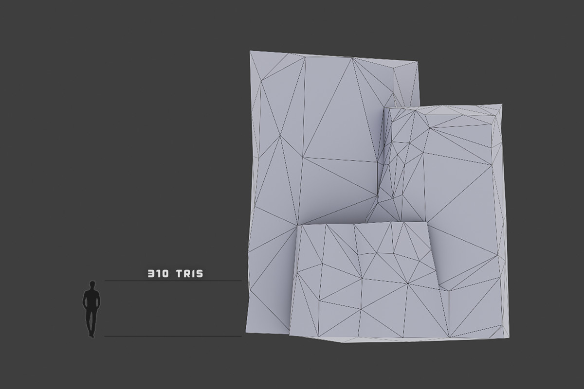 PolyArt Series - Cliffs