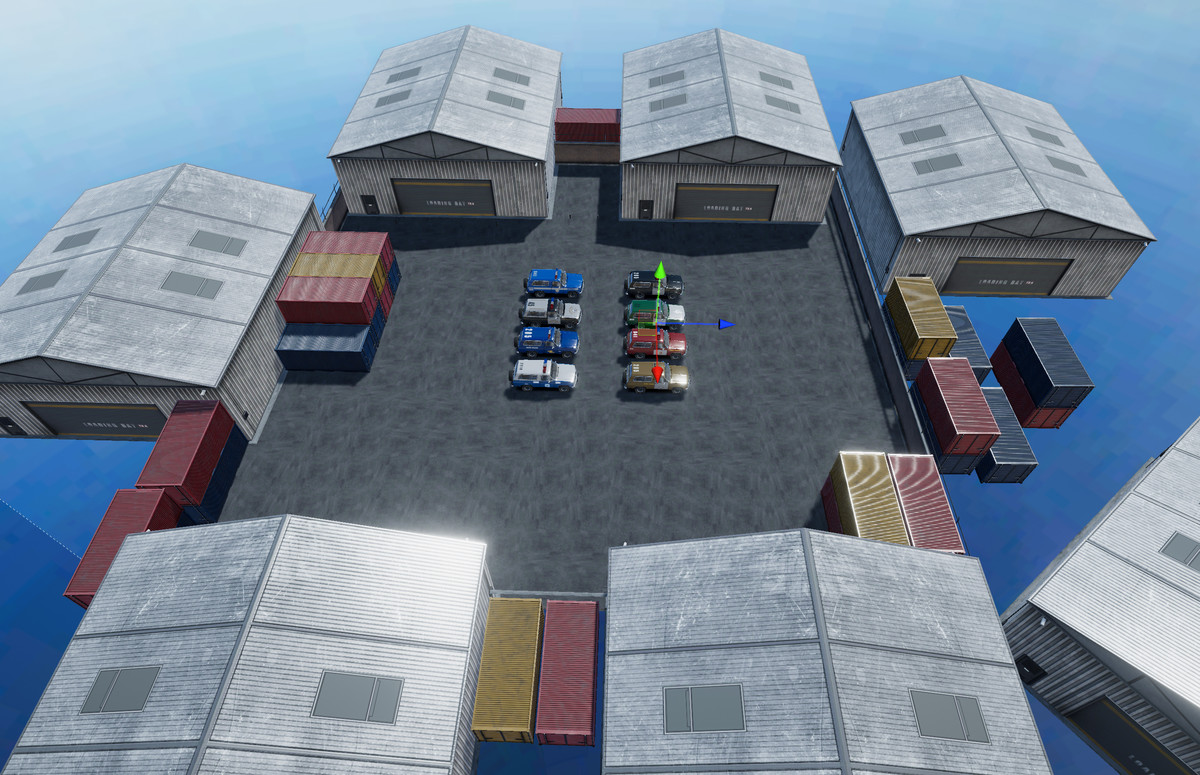 80s Offroad police car