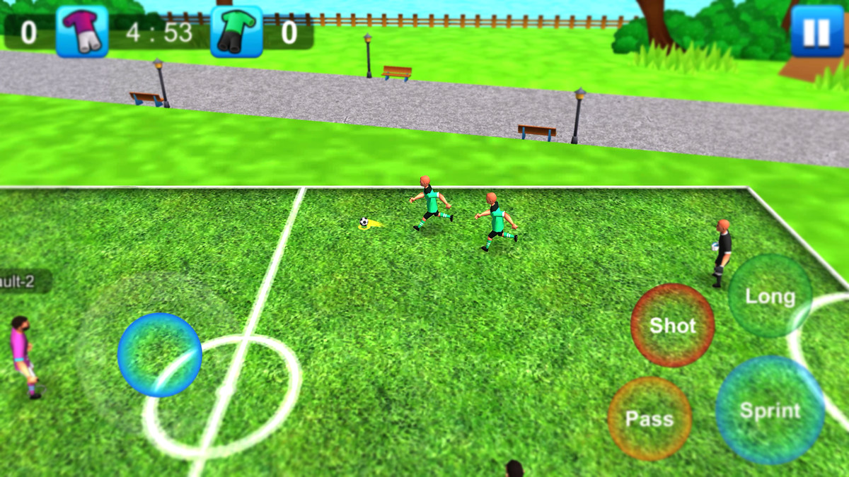Outdoor Soccer 3D - Game Template, image 9