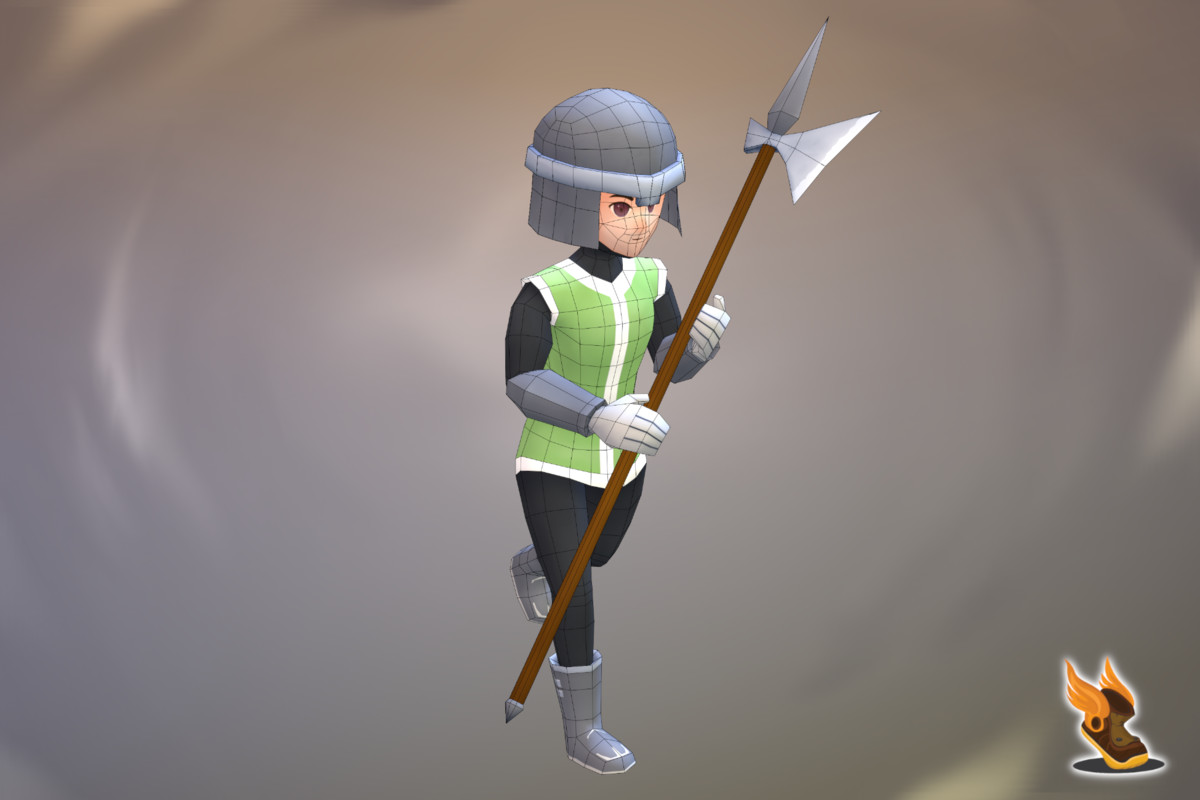 Stylized NPC - Knight Soldier