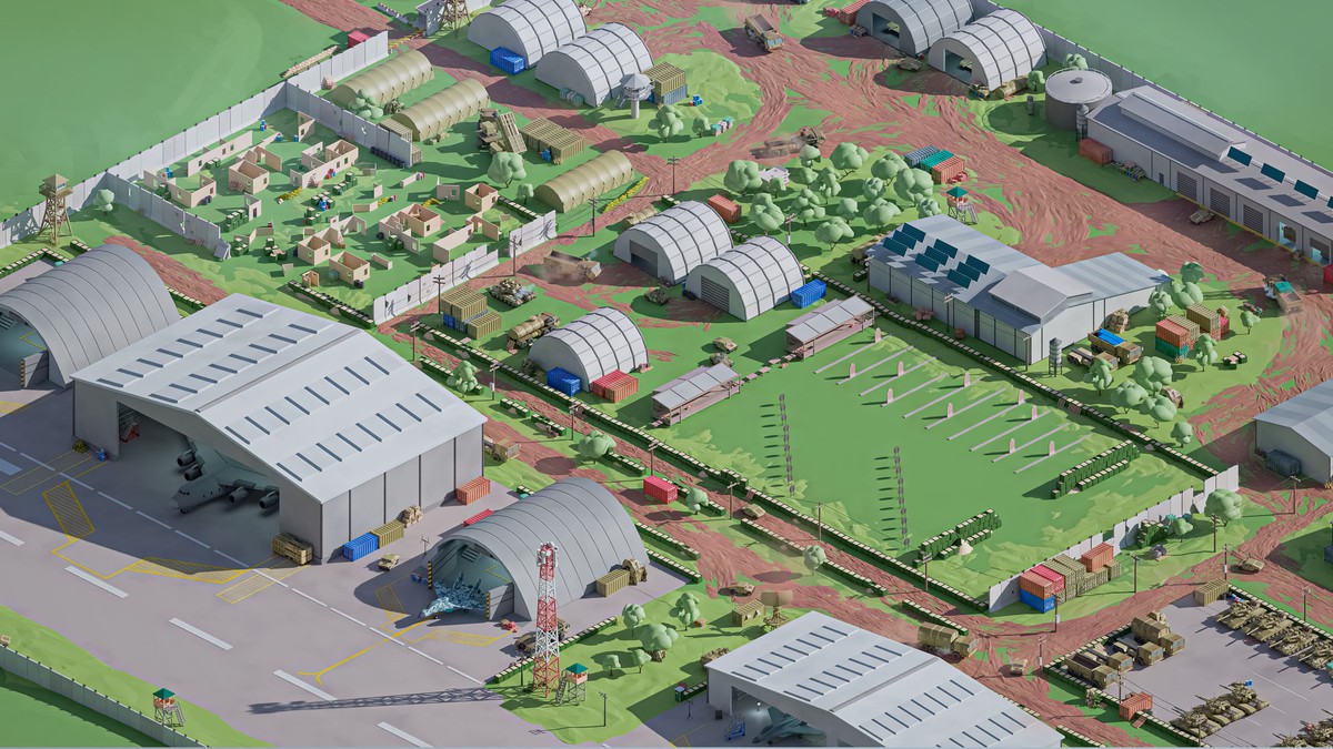 Military 2 - Low Poly 3D Models Pack