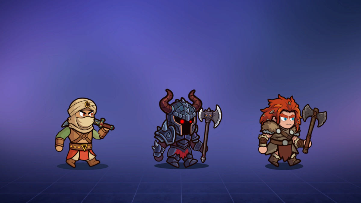 30 Fantasy Heroes – 2D Stylized Animated Pack