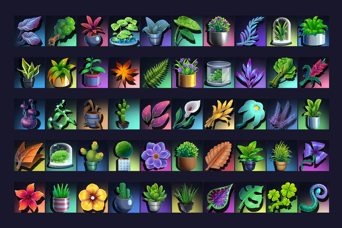 2700 Cyberpunk RPG Icons Pack