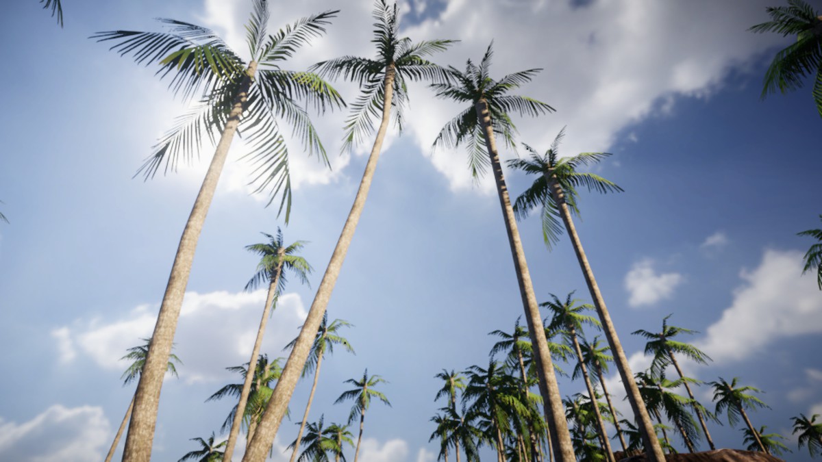 Mobile Palm Tree Bundle (for URP)