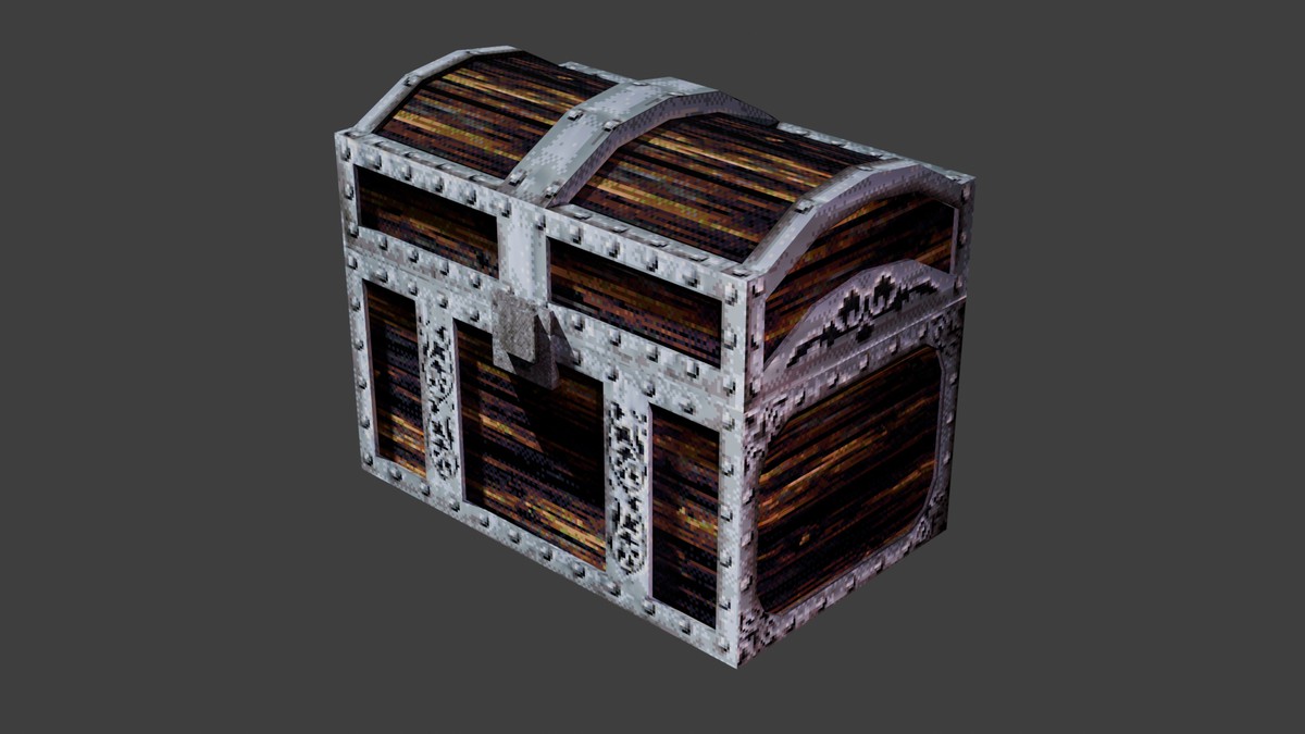 3D Low Poly Chests