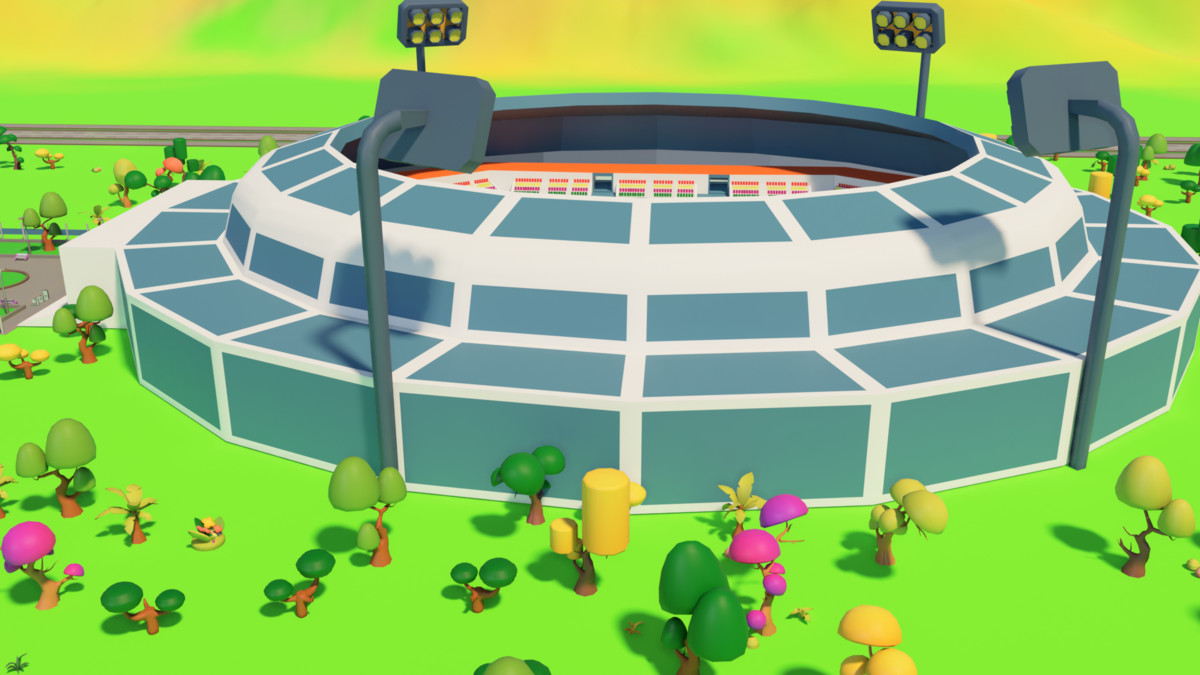 Grand Stadium - Stylized Sports Environment