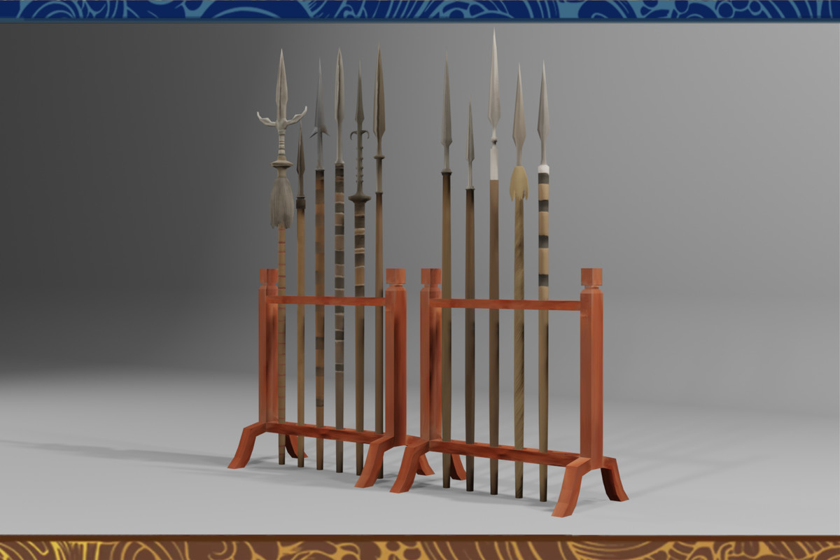 Toho (Nias Spear pack)