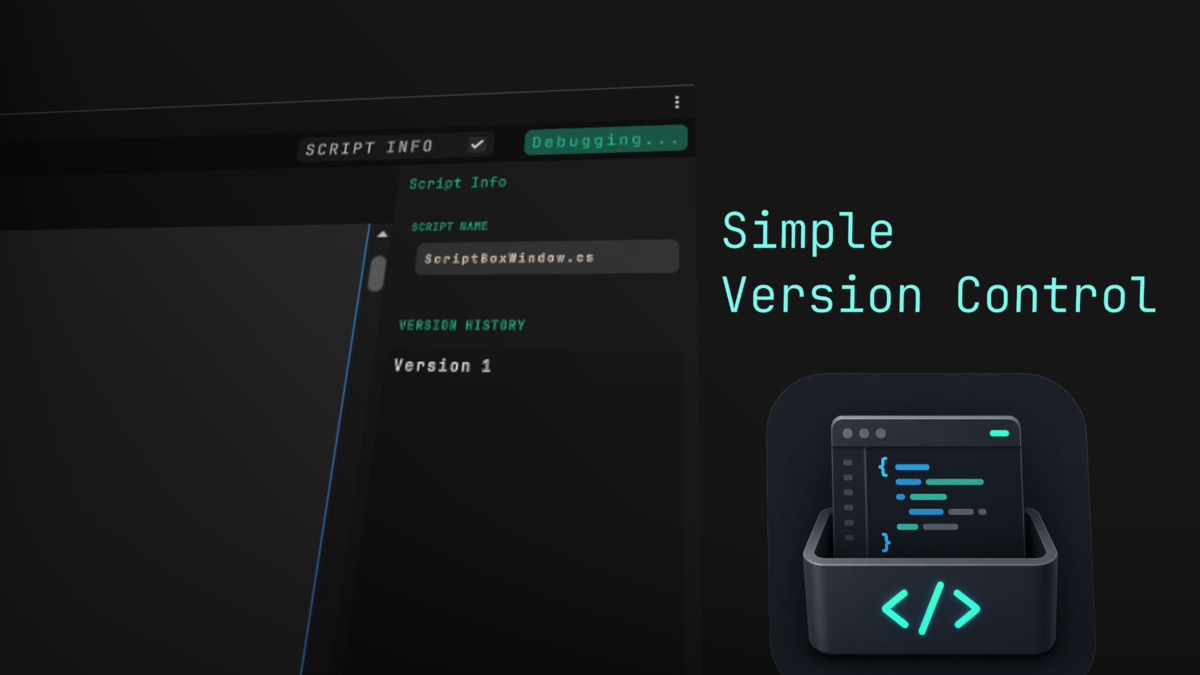 Script Box - In-Engine Code Editor