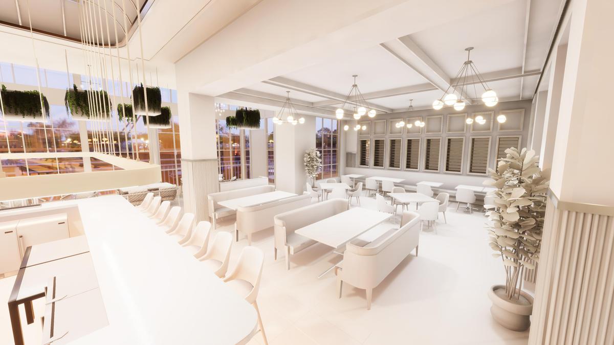Hotel Bar Interior