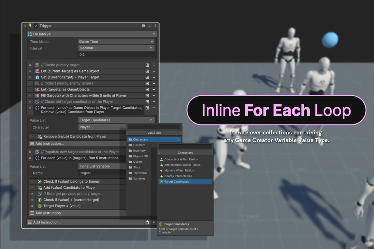 Inline Variables | Game Creator 2