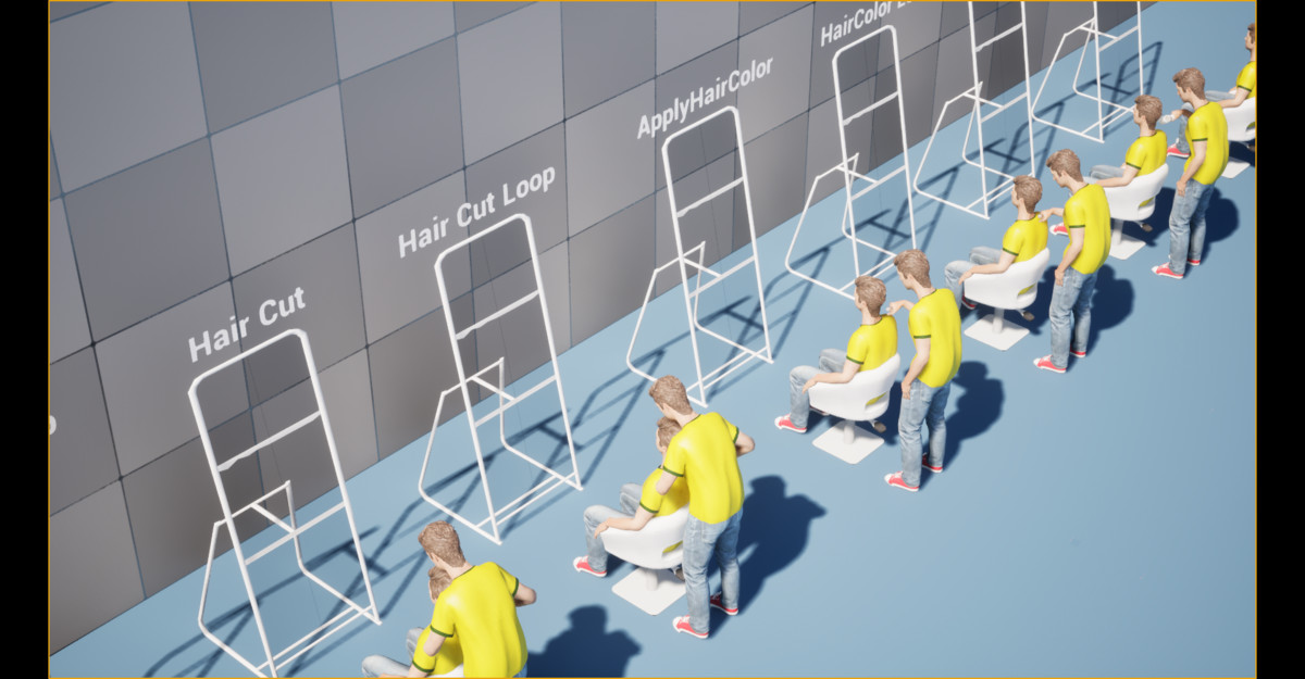 Beauty Salon Animation