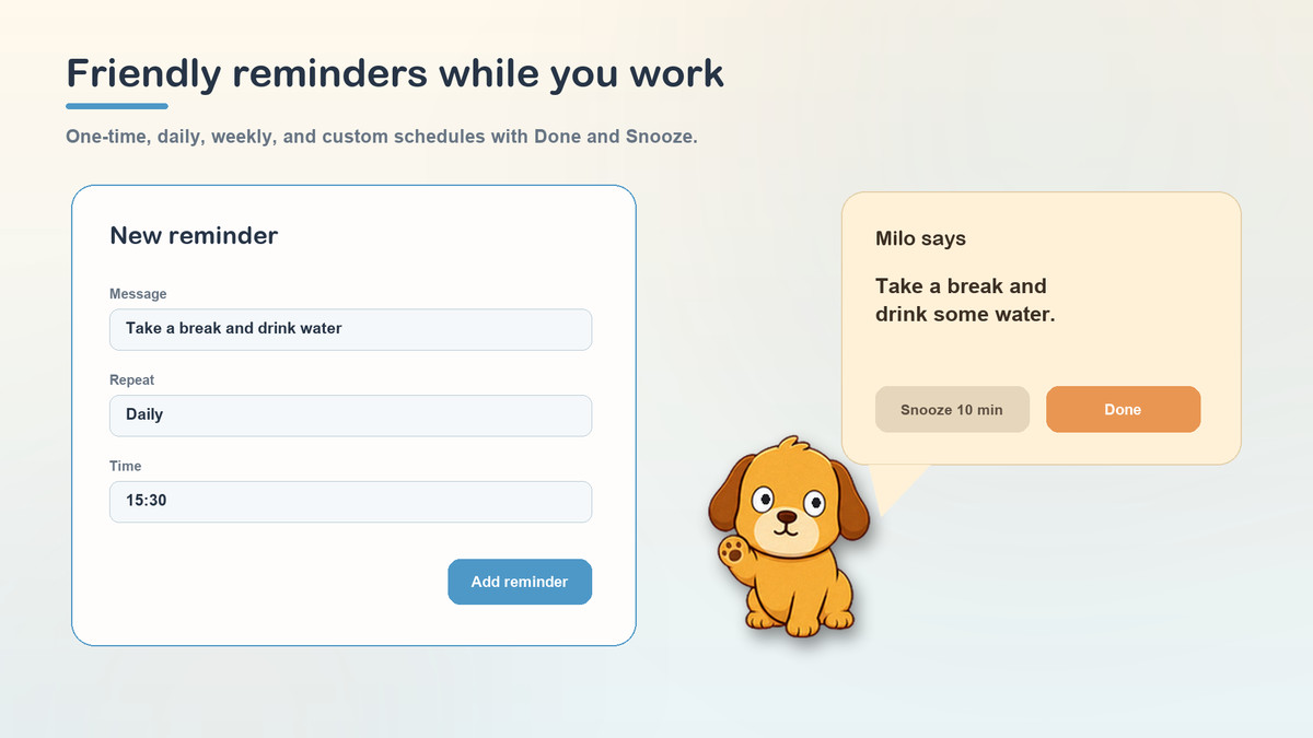 Editor Companion - Animated Editor Pet