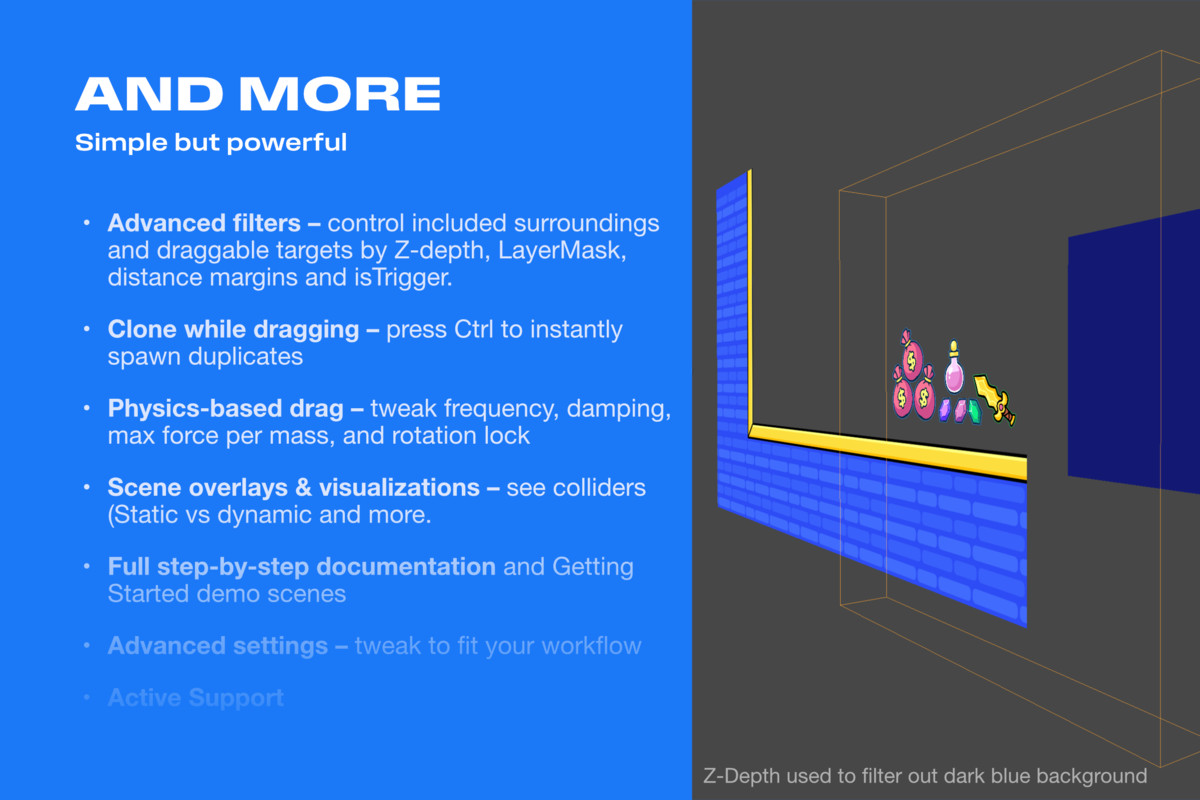 ProPlacer 2D - Editor Physics Placement Tool