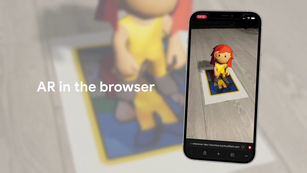 WebAR Image Tracker for Unity