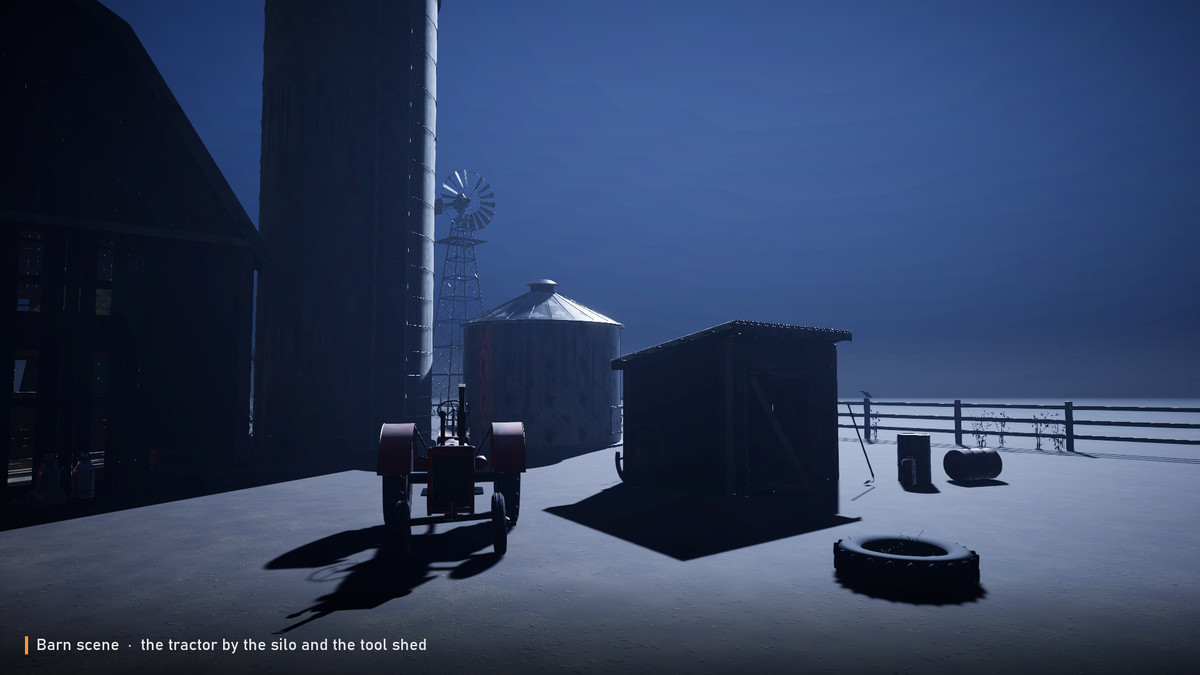 Stylized Haunted Barn - Farmyard & Outbuildings (URP)