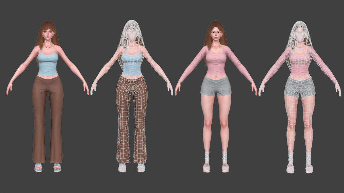 Cozy Home Girl Outfit - Pack
