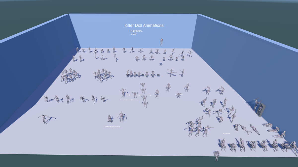 Killer Doll Animations