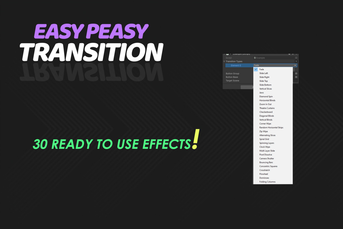 Easy Peasy Transition