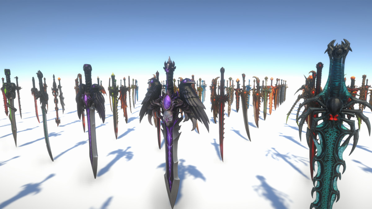 Legendary Swords Mega Pack