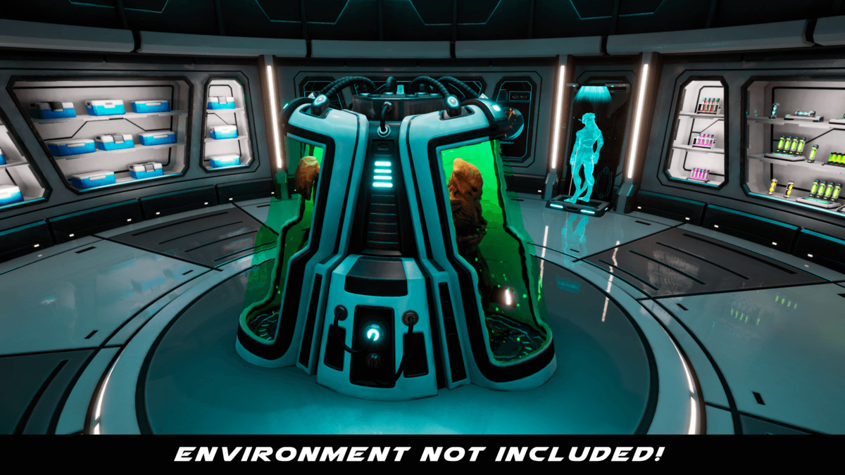 Sci-Fi Cryo Pods (Capsules)