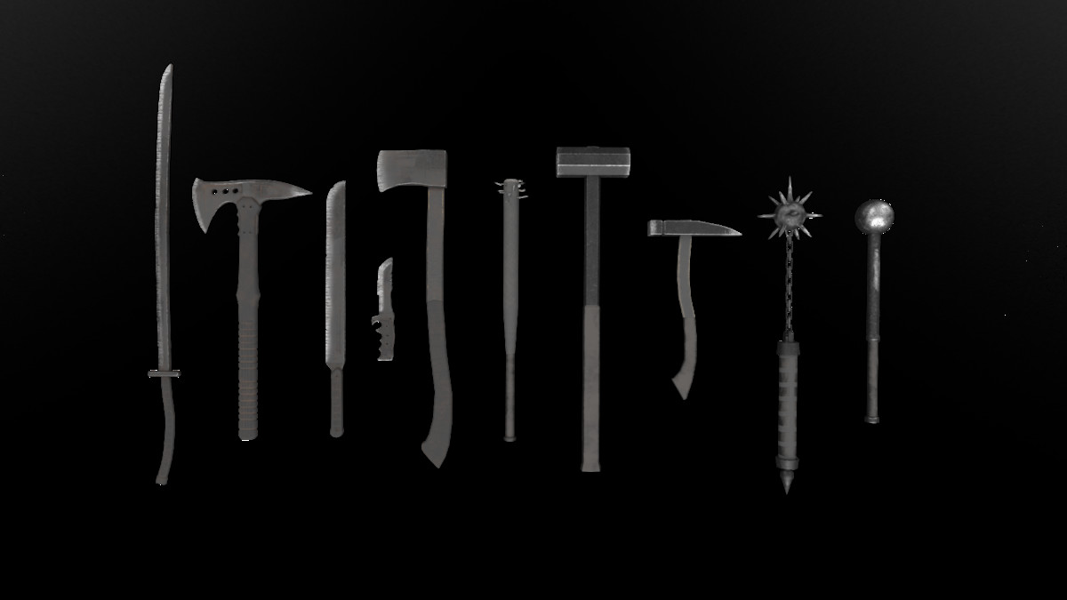 Simple Melee Weapons Pack