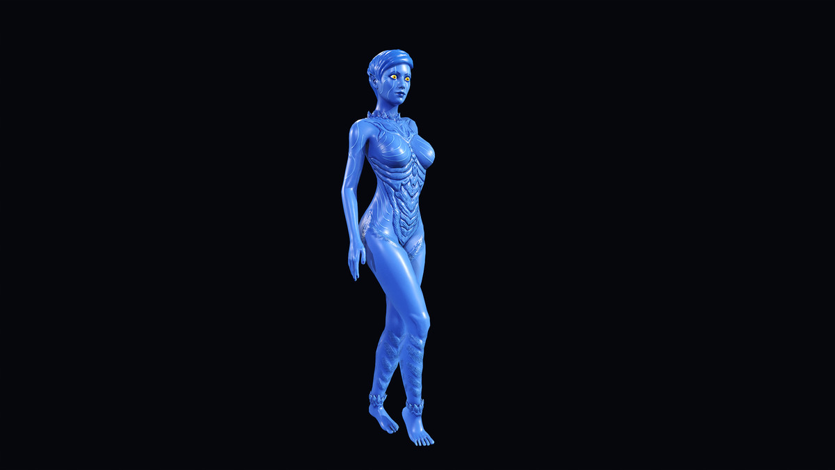 Alien girl