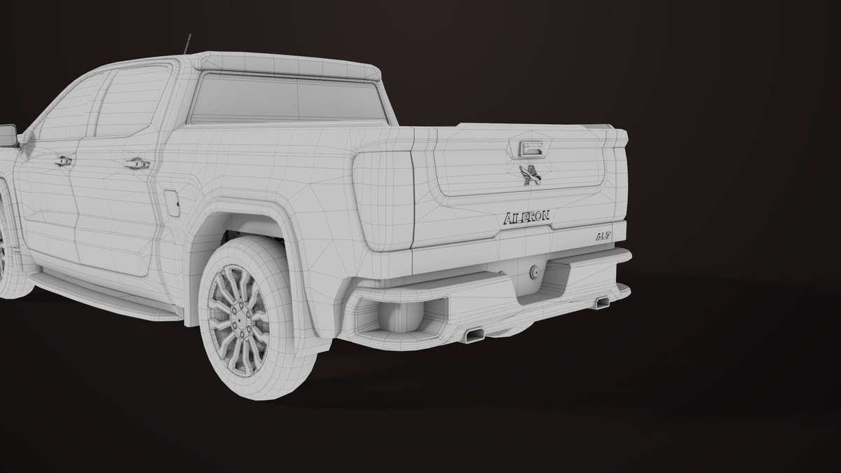 Pickup Truck 02 Red Dusty URP HDRP Textures