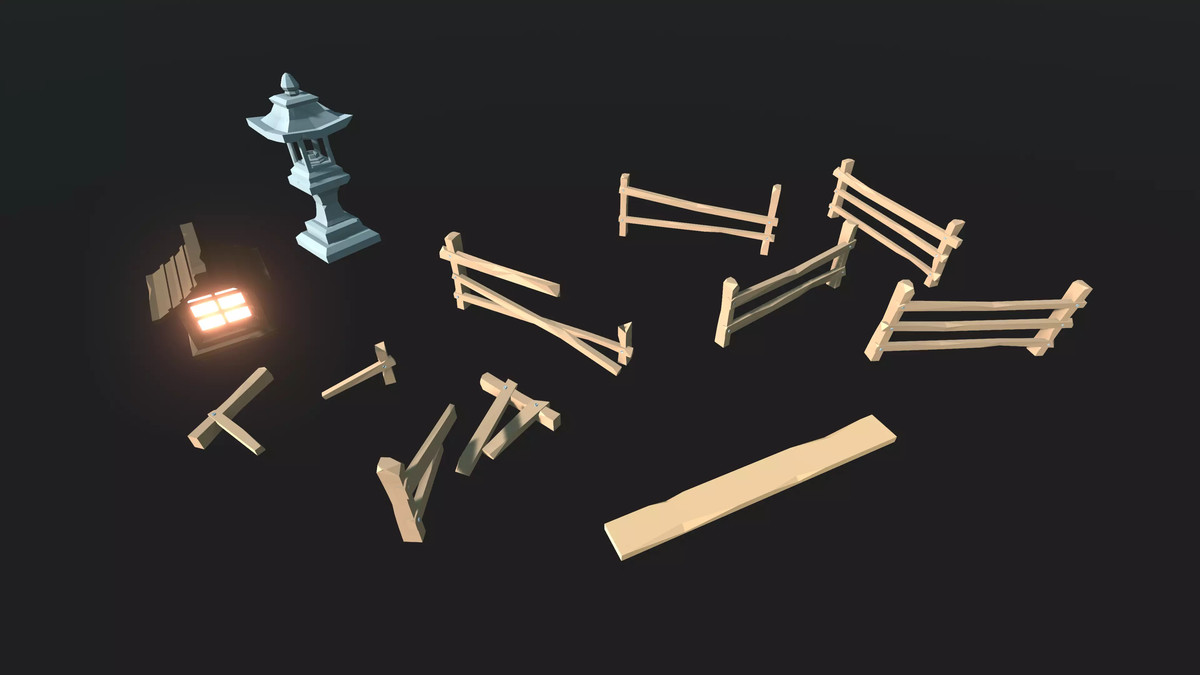 STYLIZED Low Poly Fantasy Bundle Vol. 2